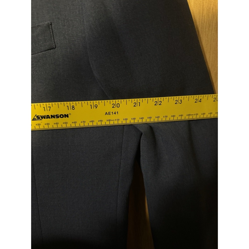 J.Crew Ludlow Tollegno 1900 42R Deconstructed Wool Sport Coat Blue Two Button - Picture 8 of 10